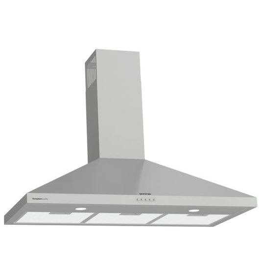 Gorenje Built in Wall Mounted Hood, 90 cm, Pyramid Design, Stainless Steel, WHC924EX