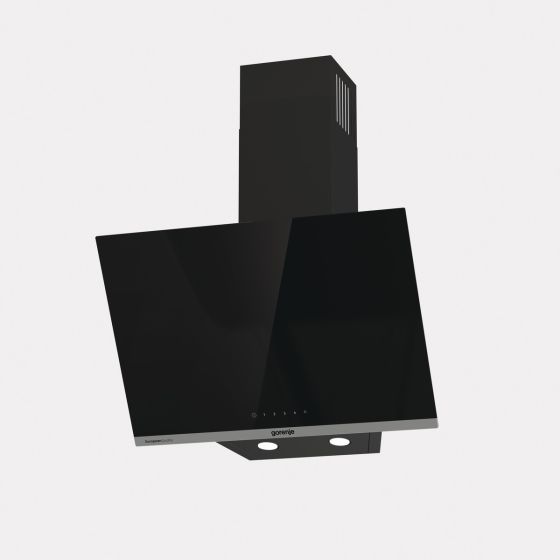 Gorenje Built-In Inclined Chimney Hood, 60 cm, Black, WHI644EB