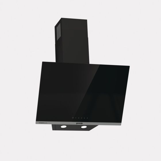 Gorenje Built-In Inclined Chimney Hood, 60 cm, Black, WHI644EB