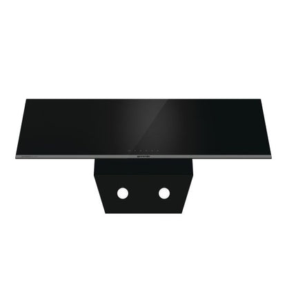 Gorenje Built-In Inclined Chimney Hood, 90 cm, Black, WHI944EB