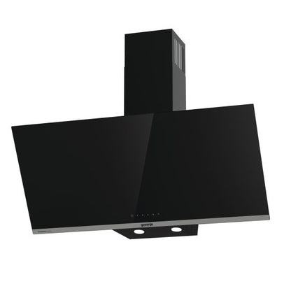 Gorenje Built-In Inclined Chimney Hood, 90 cm, Black, WHI944EB