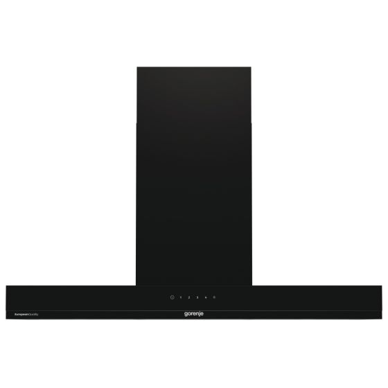 Gorenje Built-In Chimney Hood, T-shape, 90cm, Black, WHT944EBG