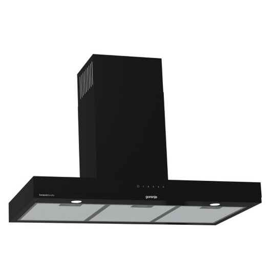 Gorenje Built-In Chimney Hood, T-shape, 90cm, Black, WHT944EBG