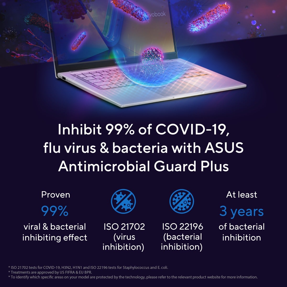ASUS Vivobook 14 X1404VA‑EB385W – Intel Core 5‑120U | Intel Graphics | 16 GB RAM | 14″ FHD Display | Quiet Blue
