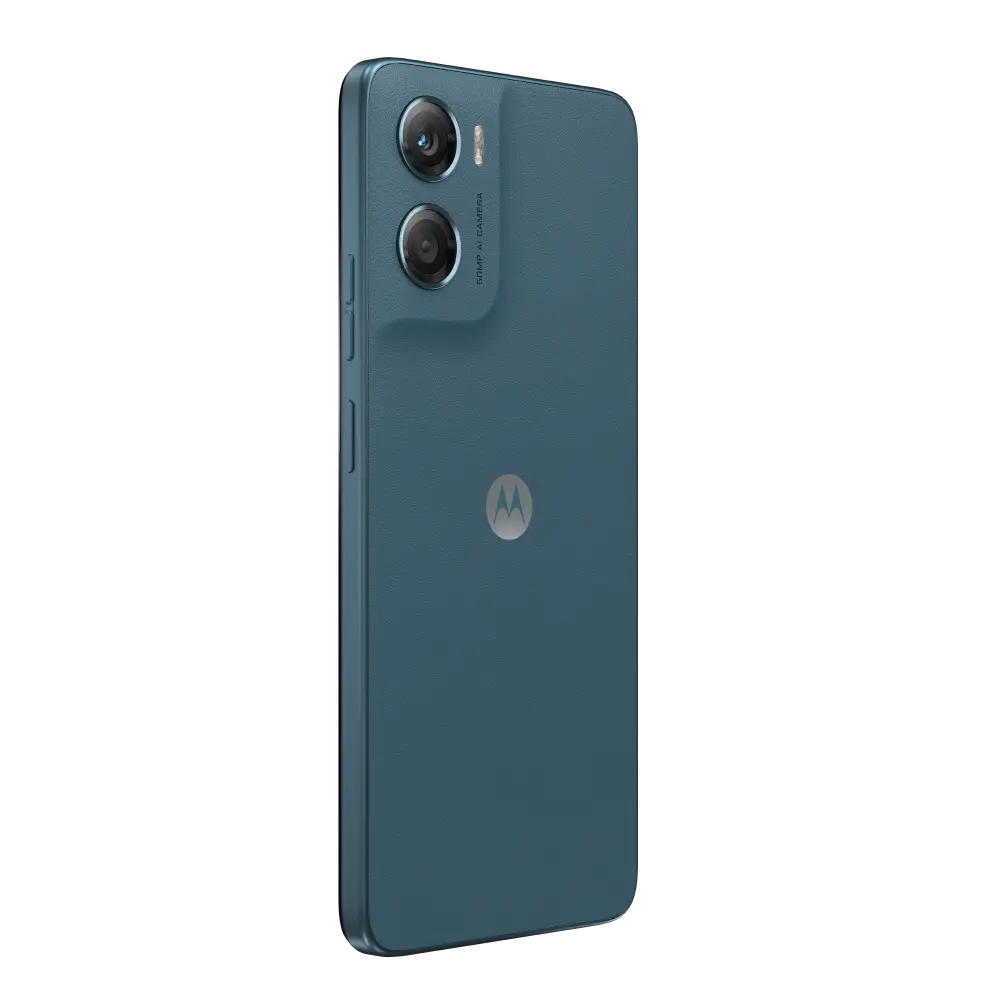 Motorola G06 4G Dual SIM Smartphone 4GB RAM, 128GB Storage, Blue