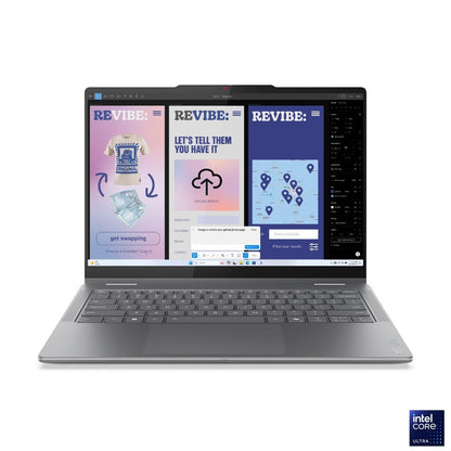 Lenovo Yoga 7 14-inch OLED Laptop, Intel Core Ultra 7 258V, 32GB RAM, 1TB SSD, Windows 11 – 83JQ003TAX
